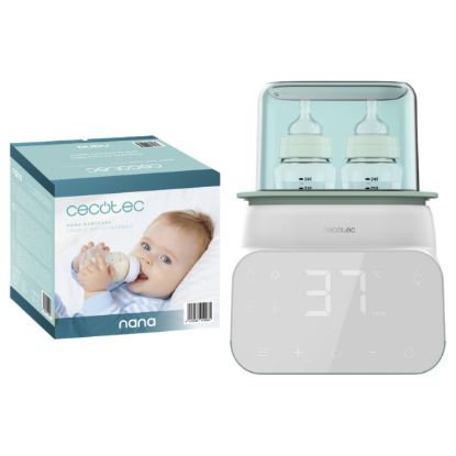 Imagem de Aquecedor de Biberões Cecotec Nana BabyCare Double BottleWarmer Branco