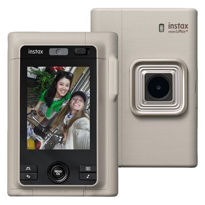 Imagem de Câmara Fotográfica Instantânea Instax Mini LiPlay+ Bege