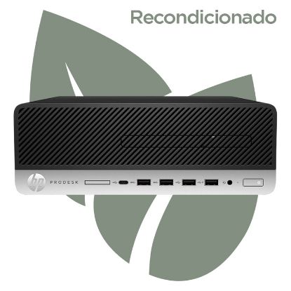 Imagem de Computador Recondicionado HP Prodesk 600 G4 i5 8GB SSD 240GB UHD Graphics 630 W11 Pro Preto