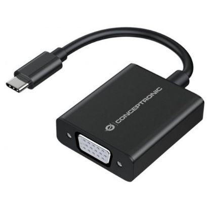 Imagem de Cabo Adaptador Type-C p/ VGA M/F Conceptronic