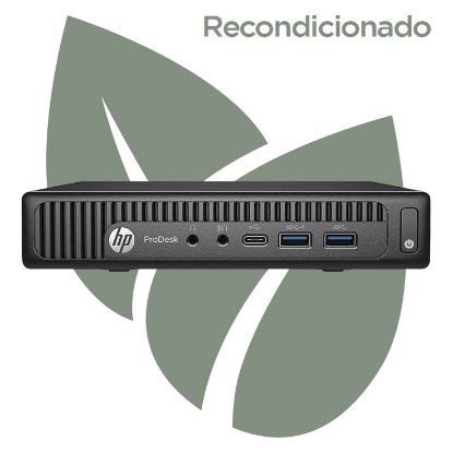 Imagem de Computador Recondicionado HP ProDesk 600 G2 Mini i5 8GB SSD 240GB HD Graphics 530 W10 Pro Preto