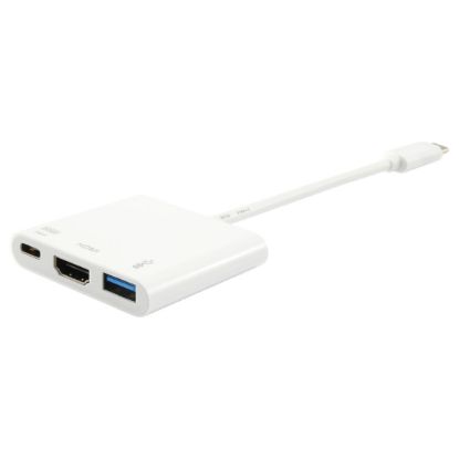 Imagem de Cabo Adaptador Type-C p/ HDMI + USB M/F Equip