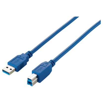 Imagem de Cabo USB3.0 TipoA-B Equip Azul - 3Mtr