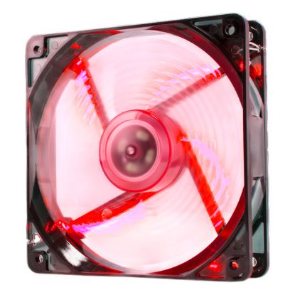 Imagem de Ventoinha 120mm NOX Coolfan 1200rpm Led Vermelho