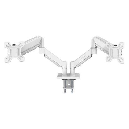 Imagem de Suporte Mesa Articulado p/ 2 Ecrãs 17"/35" Mars Gaming MARM-PRO2 Branco