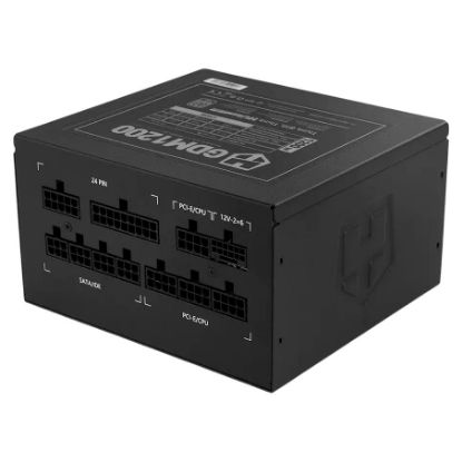 Imagem de Fonte NOX Hummer GDM 1200W 80Plus Gold Modular 3.1