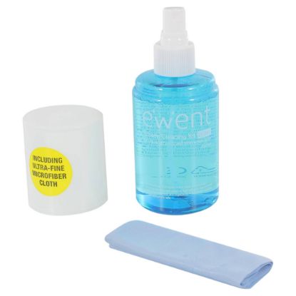 Imagem de Kit Limpeza Ewent p/ Ecrã (200ml+Pano)