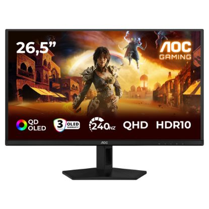 Imagem de Monitor AOC Gaming 26.5" Q27G41ZDF QD-OLED 16:9 QHD 240Hz G-Sync HDR10 (0.03ms)