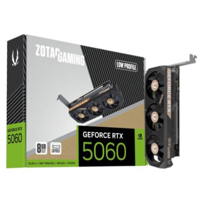 Imagem de Placa Gráfica ZOTAC GeForce RTX 5060 LP 8GB DLSS4