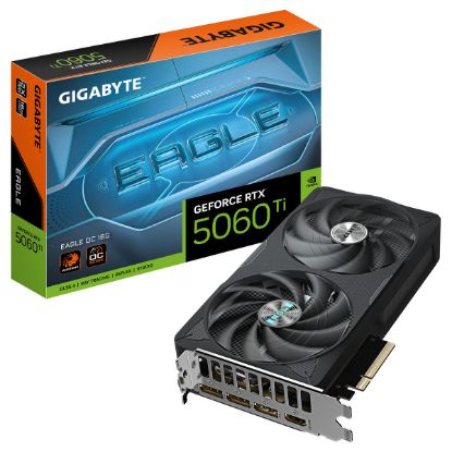 Imagem de Placa Gráfica Gigabyte GeForce RTX 5060 Ti EAGLE OC 16GB DLSS4