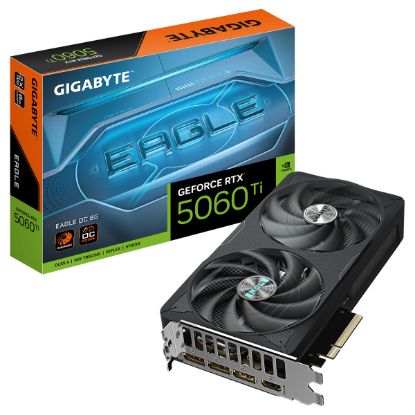 Imagem de Placa Gráfica Gigabyte GeForce RTX 5060 Ti EAGLE OC 8GB DLSS4