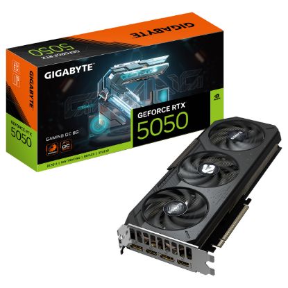 Imagem de Placa Gráfica Gigabyte GeForce RTX 5050 GAMING OC 8GB DLSS4