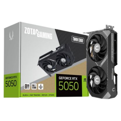 Imagem de Placa Gráfica ZOTAC GeForce RTX 5050 TWIN EDGE 8GB DLSS4