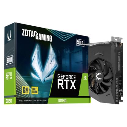 Imagem de Placa Gráfica ZOTAC GeForce RTX 3050 SOLO 6GB