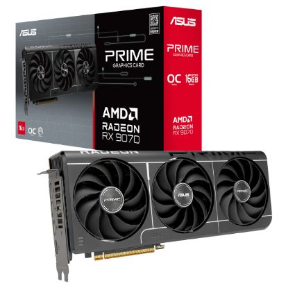 Imagem de Placa Gráfica Asus Radeon RX 9070 PRIME EVO OC 16GB