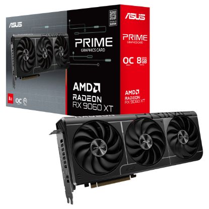 Imagem de Placa Gráfica Asus Radeon RX 9060 XT PRIME OC 8GB