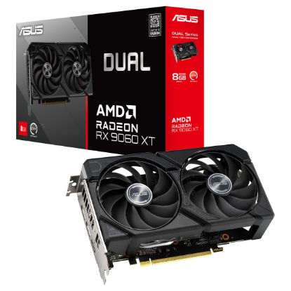 Imagem de Placa Gráfica Asus Radeon RX 9060 XT DUAL 8GB