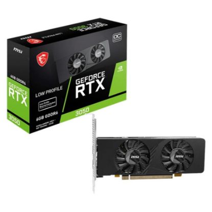 Imagem de Placa Gráfica MSI GeForce RTX 3050 LP E OC 6G