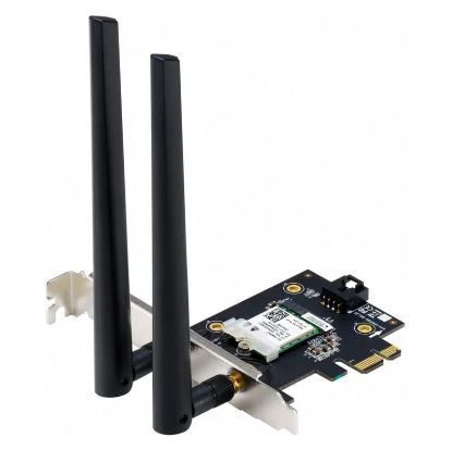 Imagem de Placa de Rede PCI-E Asus Wireless AX1800 Dual-Band WiFi 6 + BT 5.2 Bulk