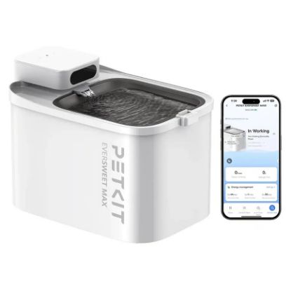 Imagem de Bebedouro Petkit Eversweet Max 2 Smart 3L Branco p/ Animais de Estimação