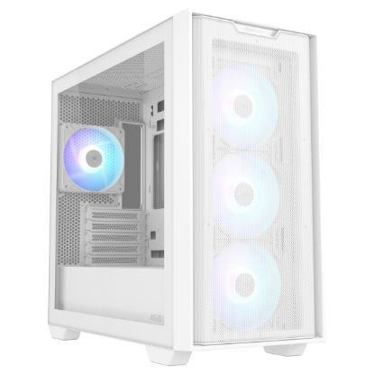 Imagem de Caixa Asus A21 Plus ARGB Branca (Micro-ATX) (Vidro Temperado)