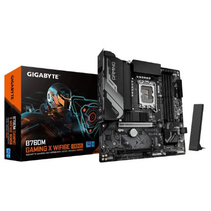 Imagem de Motherboard Gigabyte Skt1700 - B760M GAMING X WIFI6E GEN5 DDR5