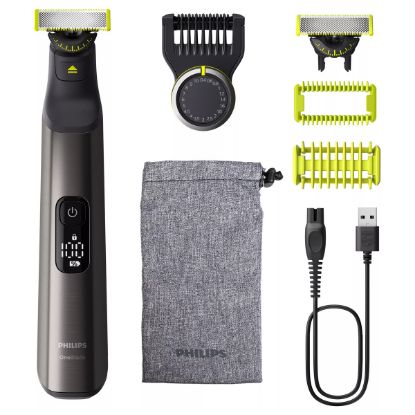 Imagem de Aparador de Corpo Philips OneBlade Pro 360 QP6552/15 Multifunções Preto