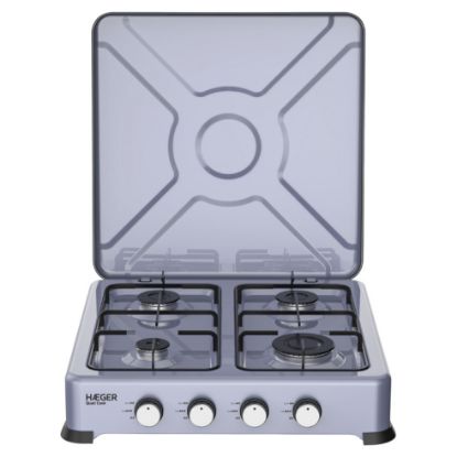 Imagem de Placa Gás Haeger Quad Cook 4 Queimadores