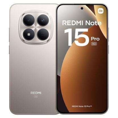 Imagem de Smartphone Xiaomi Redmi Note 15 Pro 5G 512GB/12GB DualSIM Titânio Cinza
