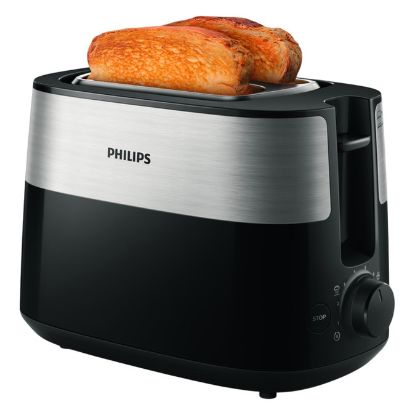 Imagem de Torradeira Philips Daily Collection HD2516/90 830W Plástico Preta