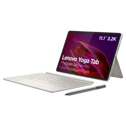 Imagem de Tablet PC Lenovo Yoga Tab TB520FU (11.1" 256GB/12GB) Branca + Capa Teclado + Pen