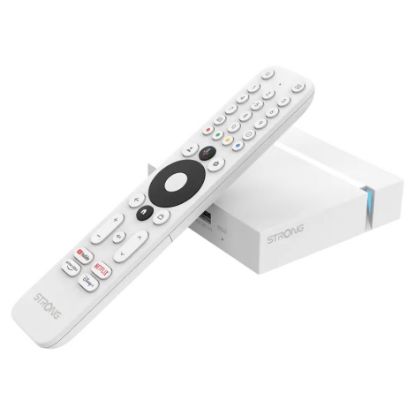 Imagem de Box Android TV Strong Leap S3+ V2 16GB/2GB 4K HDR Branco