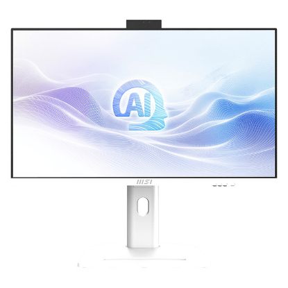 Imagem de Computador MSI AiO Modern AM273QP AI 1UM-246ES 27" Ultra 7 155H 32GB SSD 1TB Intel Iris Xe Graphics W11 Pro Branco c/ Webcam