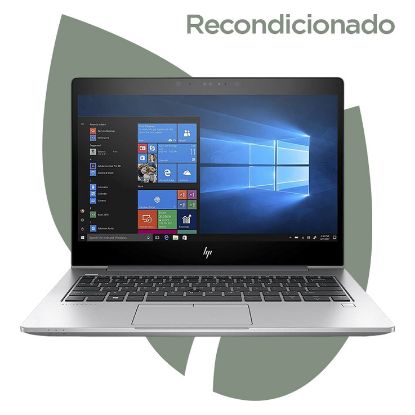 Imagem de Portátil Recondicionado HP 830 G5 13.2" i5 8GB SSD 240GB UHD Graphics 620 W11 Pro Prateado