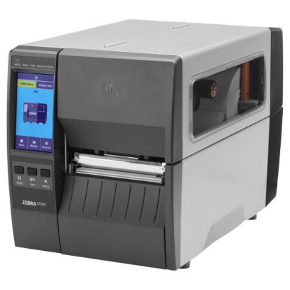 Imagem de Impressora Térmica Etiquetas e Talões Zebra ZT231 Transferência (USB/RJ45) Cinza