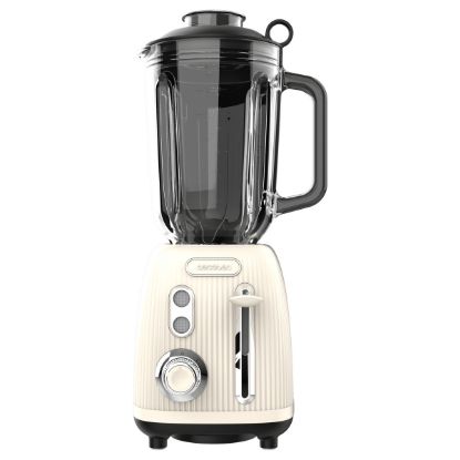 Imagem de Liquidificador Cecotec Power Black Titanium RetroBeige 1200W / 1.5L Preta/Bege
