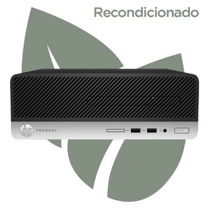 Imagem de Computador Recondicionado HP ProDesk 400 G6 i3 8GB SSD 240GB UHD Graphics 630 W11 Pro Preto