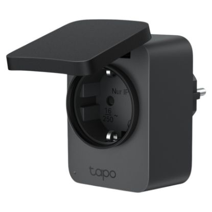 Imagem de Tomada Inteligente Wi-Fi TP-Link Tapo P410M Outdoor Preto