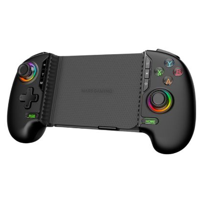 Imagem de GamePad p/ Smartphone Android Mars Gaming MGPXPRO RGB Preto (PC/PS4/Switch/Android)