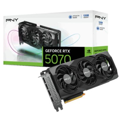 Imagem de Placa Gráfica PNY GeForce RTX 5070 Gaming Triple Fan 12GB DLSS4