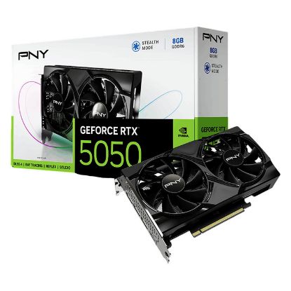 Imagem de Placa Gráfica PNY GeForce RTX 5050 Dual Fan 8GB DLSS4