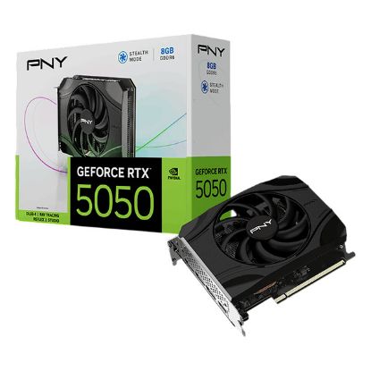 Imagem de Placa Gráfica PNY GeForce RTX 5050 Single Fan 8GB DLSS4