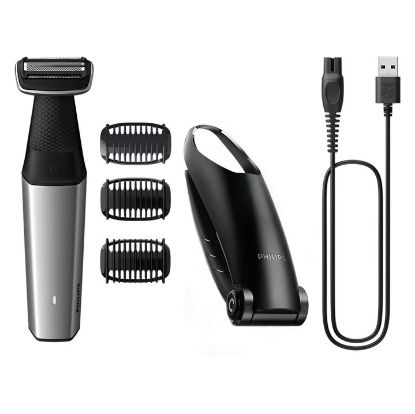 Imagem de Aparador de Corpo Philips Bodygroom Series 5000 BG5021/15 Preto