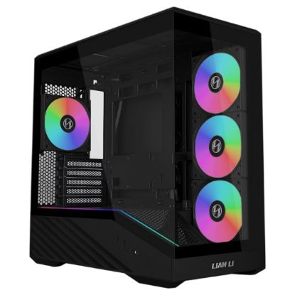Imagem de Caixa Lian Li Vector V100 Mini Preta (Micro-ATX) (Vidro Temperado)