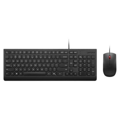 Imagem de Teclado e Rato Lenovo Essential Preto (PT)
