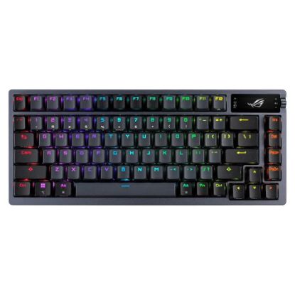 Imagem de Teclado Asus ROG Azoth 75% Wireless/Bluetooth/USB Mecânico RGB - Switch NX (US) Preto