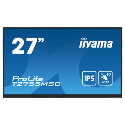 Imagem de Monitor iiyama 27" ProLite T2755MSC-B1 IPS FHD 16:9 60Hz Touch (5ms)