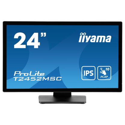 Imagem de Monitor iiyama 23.8" ProLite T2452MSC-B1 IPS FHD 16:9 60Hz Touch (5ms)