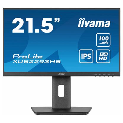 Imagem de Monitor iiyama 21.5" ProLite XUB2293HS-B6 IPS FHD 16:9 100Hz Adaptive Sync (1ms)