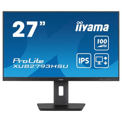 Imagem de Monitor iiyama 27" ProLite XUB2793HSU-B7 IPS FHD 16:9 100Hz Adaptive Sync (1ms)